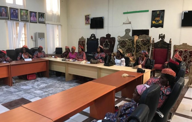 PIA’s 30% Advocacy Campaign to the Queens of Bayelsa State at the Bayelsa State Traditional Rulers Council Secretariat on Saturday 2nd July 2022.