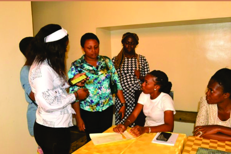 Registration desk during PIA’s 30% Campaign for Women Economic Inclusion Colloquium for Government Agencies.