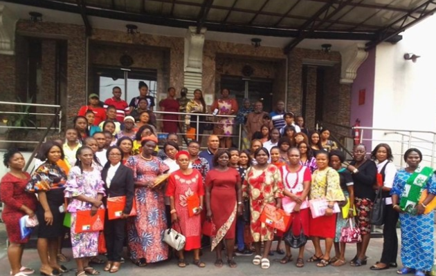 Group Picture of a One Day Capacity Building Program for Host Communities for Women Economic Inclusion through the Petroleum Industry Act (PIA).