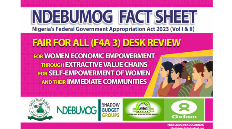 front-NDEBUMOG F4A 3 DESK REVIEW FOR WOMEN ECONOMIC INCLUSION