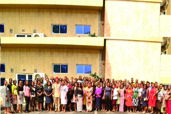 Participants group photograph during F4A Year 2 retreat for the unveiling of Nigeria Civic Space Protection Alliance in collaboration of Shadow Budget Groups.